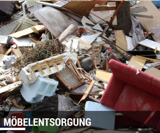 Möbel abholen und entsorgen